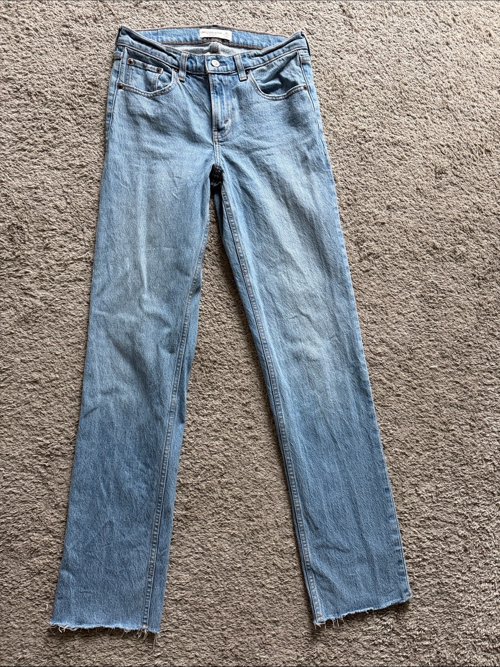 Abercrombie 90’s Straight Mid Rise (extra long)